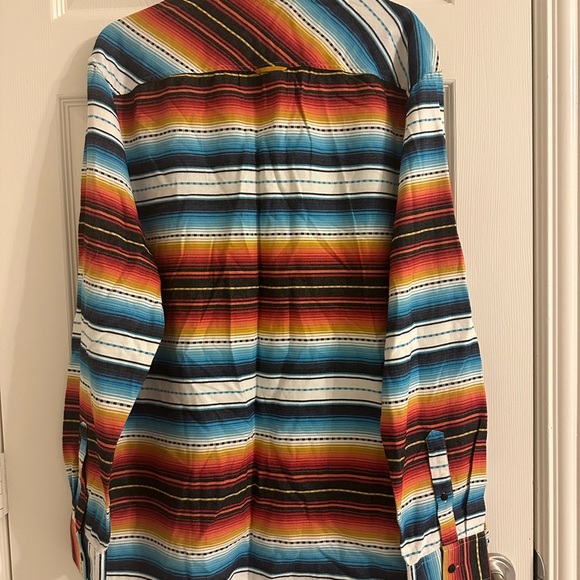 American Rag woven shirt, Size XXL, Vintage White color, - Picture 4 of 4